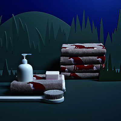 Anorak Proud Fox Towels Anorak Proud Fox Towels